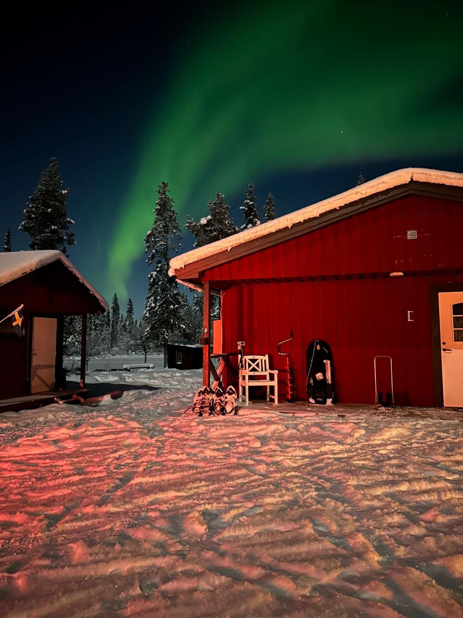 Camp Caroli Family House Vila Jukkasjärvi Exterior foto