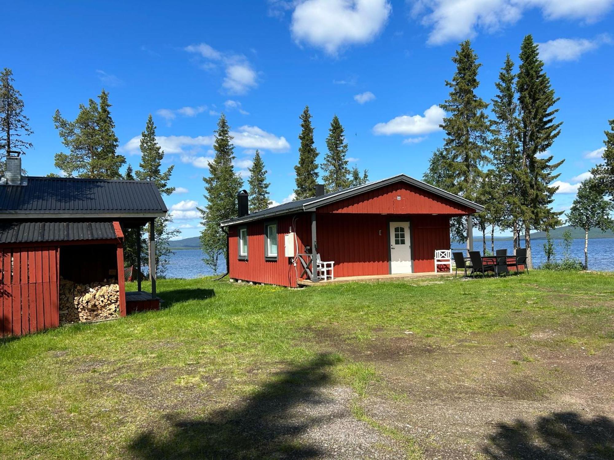Camp Caroli Family House Vila Jukkasjärvi Exterior foto